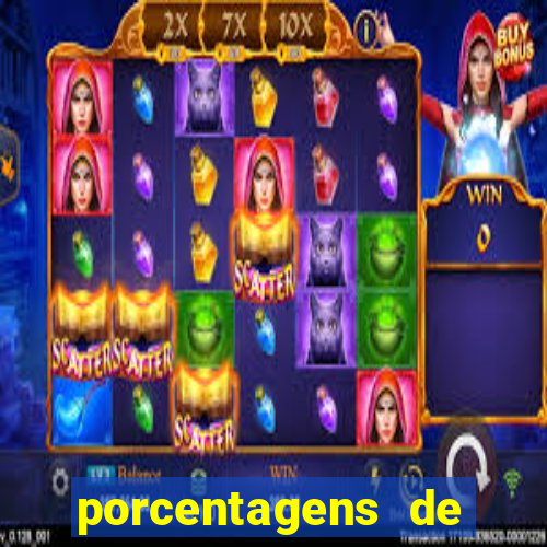 porcentagens de jogos pagantes